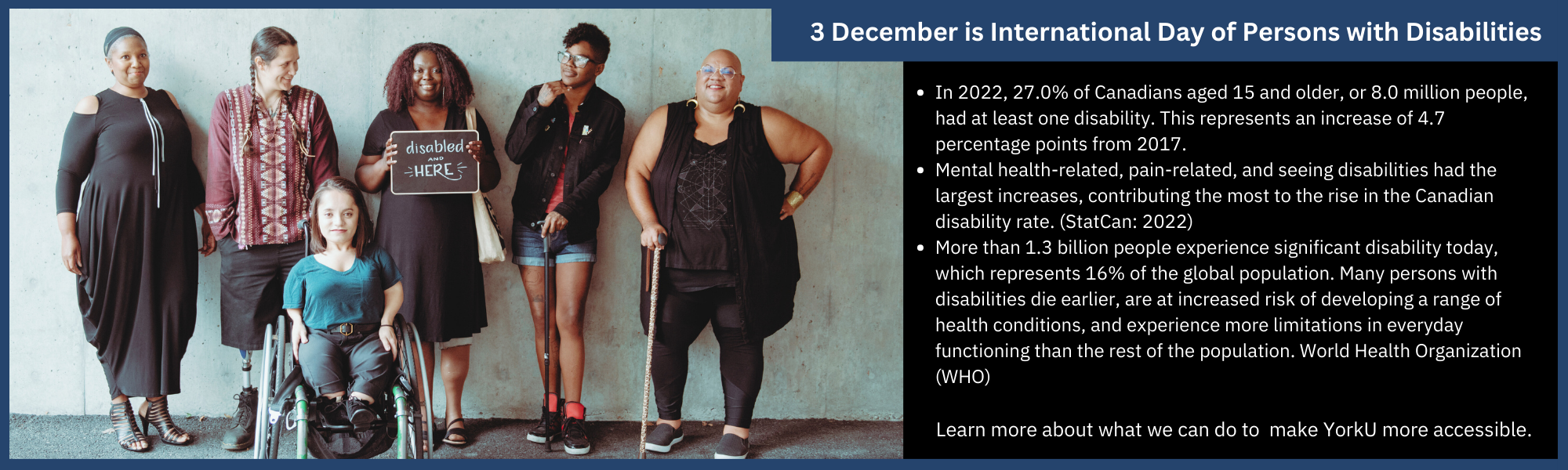 Dec 3 International Day of Persons with Disabilities